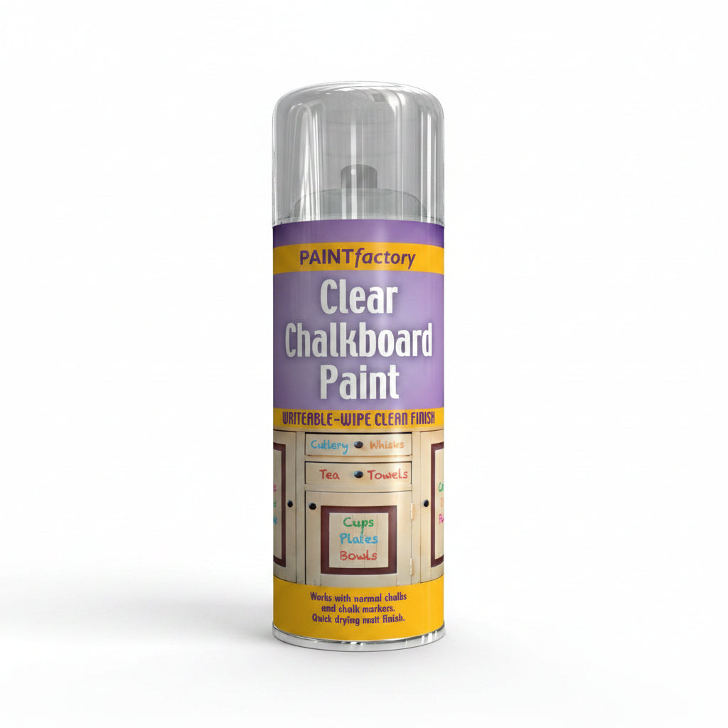 Paint Factory Clear Chalk Board Spray Paint 400ml – SKU 2969