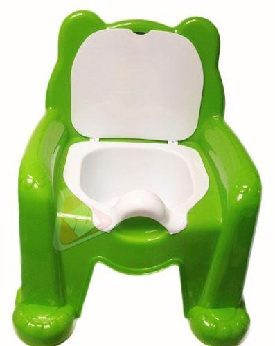 Plastic Children's Baby & Toddler Plastic Potty Training Chair 35 x 28 cm Green H1599 A