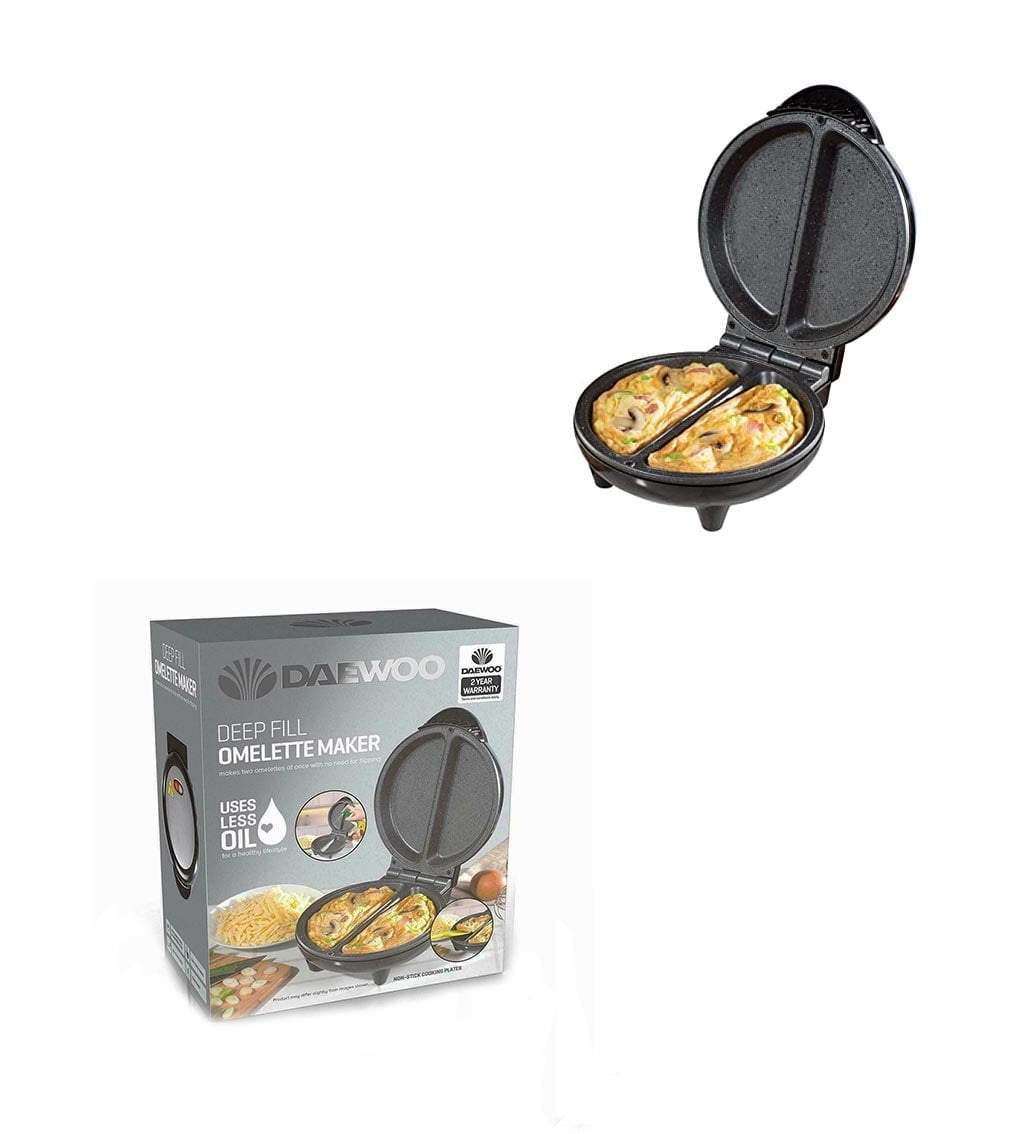 Daewoo Non Stick Deep Fill Omelette Maker 750 Watt SDA1556