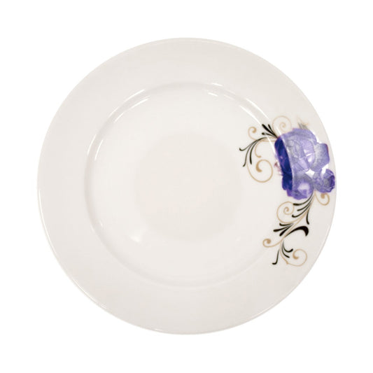 Durane Ceramic Dinner Plate Blue Rose 26.5cm 10031