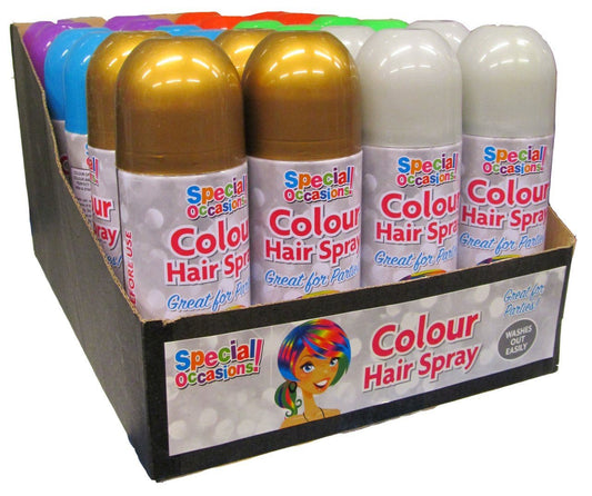 Rapide Washable Colour Hair Spray 200 ml Assorted Colours 5941 A