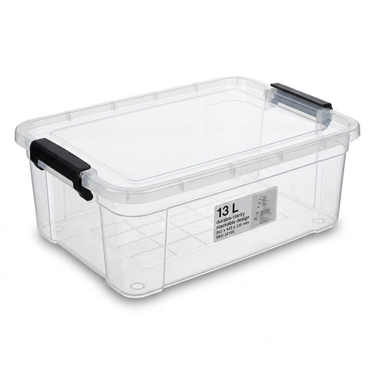 Storage Box with Lids 13L 303x443x135mm SKU 33105