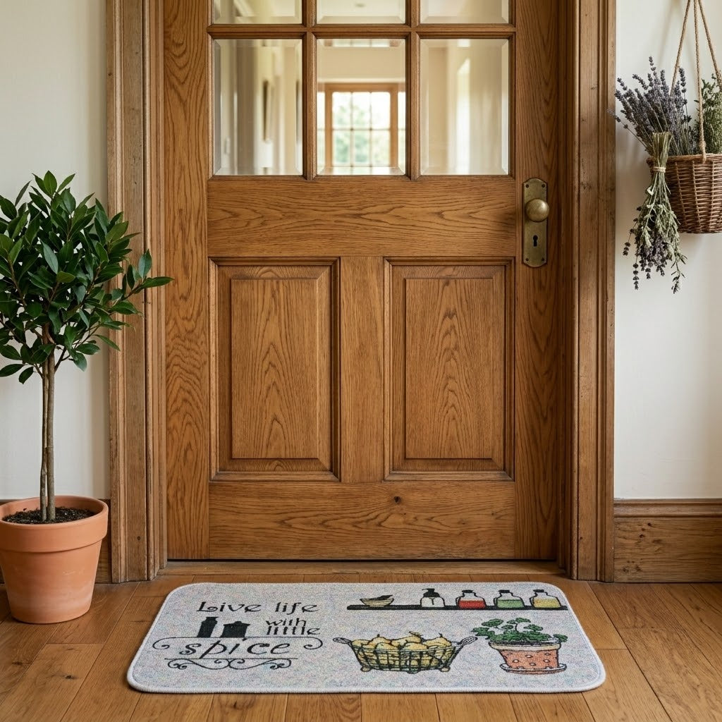Superb Rubber Bathroom Mat 58cm x 38cm, 441g with Assorted Colours (Model 8137)