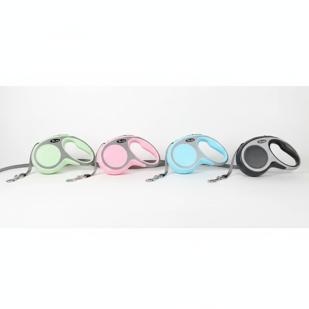 Pet Dog Retractable Walking Lead Leash 5m Tension 33lbs 17 x 10 cm Assorted Colours 6941
