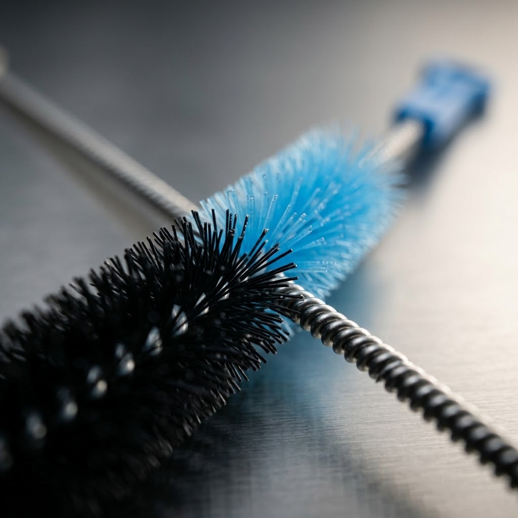 Flexible Sink Pipe Drain Cleaner Radiator Brush 90cm x 3cm Assorted Colours SKU 7260