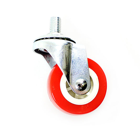 Red Trolley Wheel DIY 2" 2828